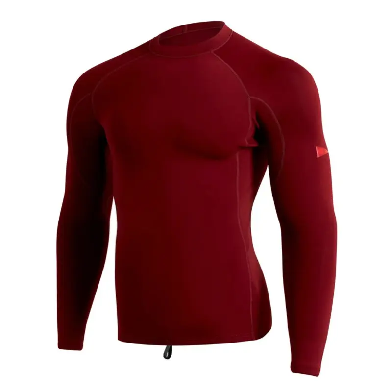 JAQUETA FLORENCE WETSUIT FLATLOCK 1.5MM BORDO