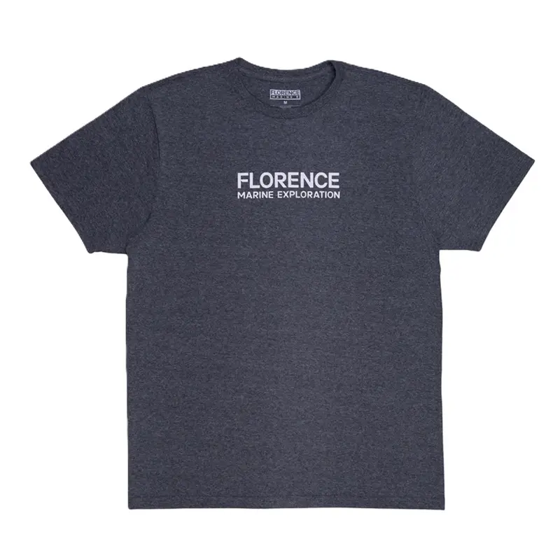 CAMISETA FLORENCE MARINE EXPLORATION PRETO MESCLA