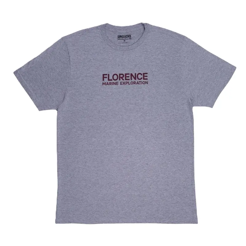 CAMISETA FLORENCE MARINE EXPLORATION MESCLA CINZA