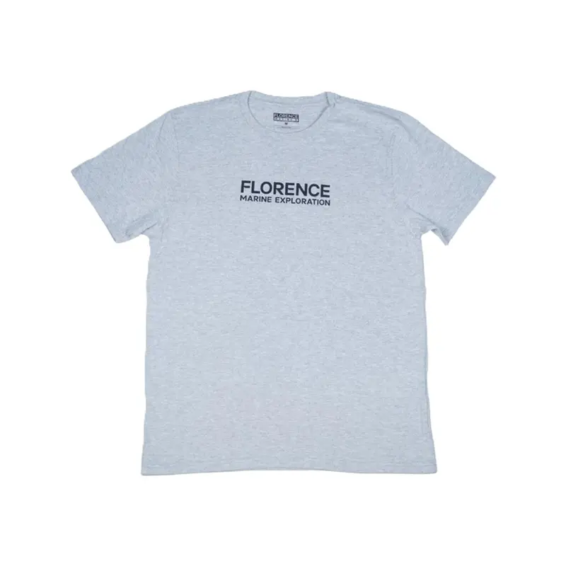CAMISETA FLORENCE MARINE EXPLORATION BRANCO MESCLA