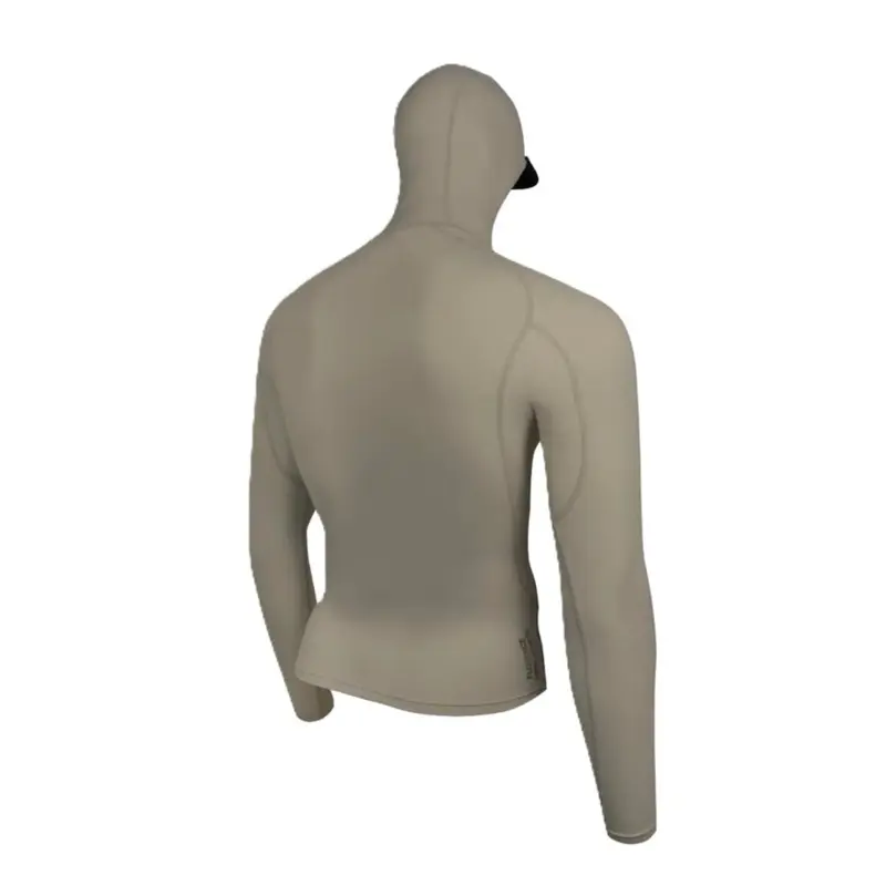 RASHGUARD FLORENCE COM CAPUZ STANDARD ISSUE CINZA MUSGO
