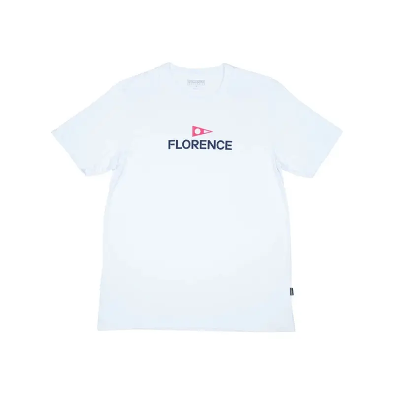 CAMISETA FLORENCE MANGA CURTA BRANCO