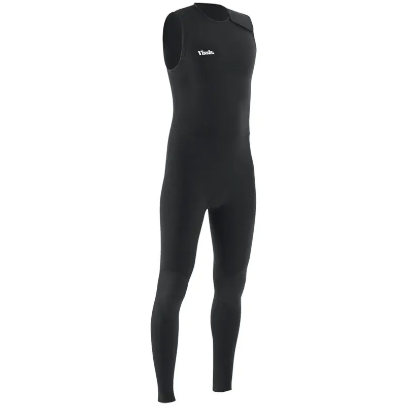 LONG JOHN VISSLA 7 SEAS 2-2 SEM MANGA PRETO