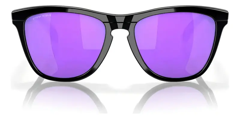 OCULOS OAKLEY FROGSKIN RANGE - POLISHED BLACK W/PRIZM VIOLET
