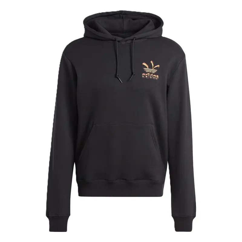 MOLETOM ADIDAS TREFOIL GRAPHICS FIRE BLACK