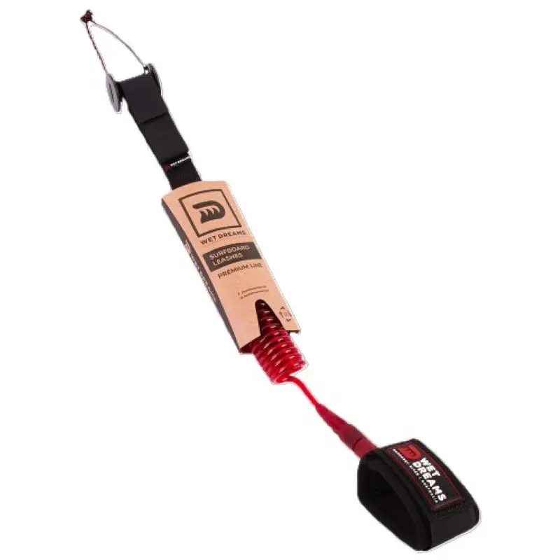 LEASH WET DREAMS BOBYBOARD BICEP 7MM PREMIUM VERMELHO
