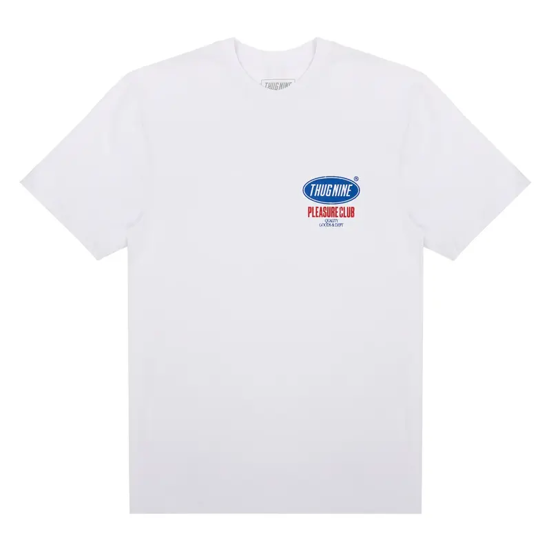 CAMISETA THUG NINE RAISE BRANCO