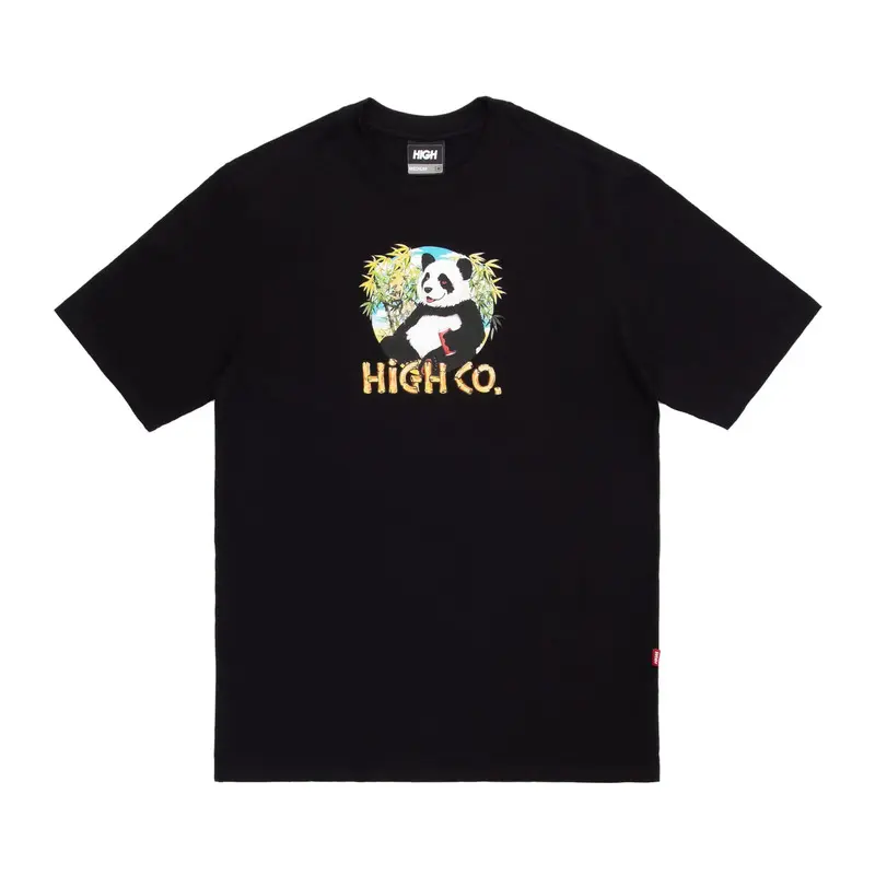CAMISETA HIGH PANDA BLACK