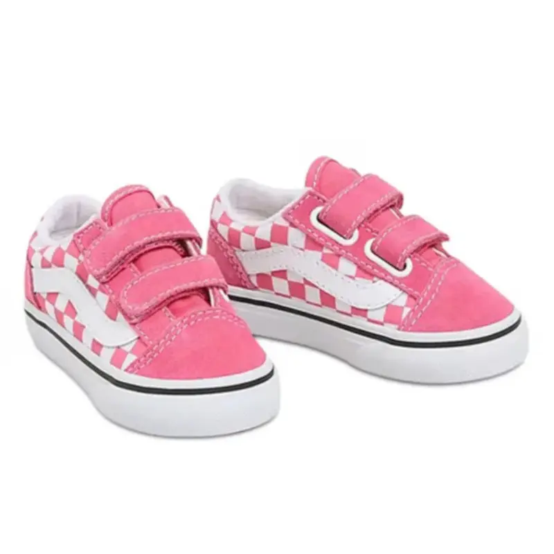 TENIS VANS OLD SKOOL V INFANTIL ROSA
