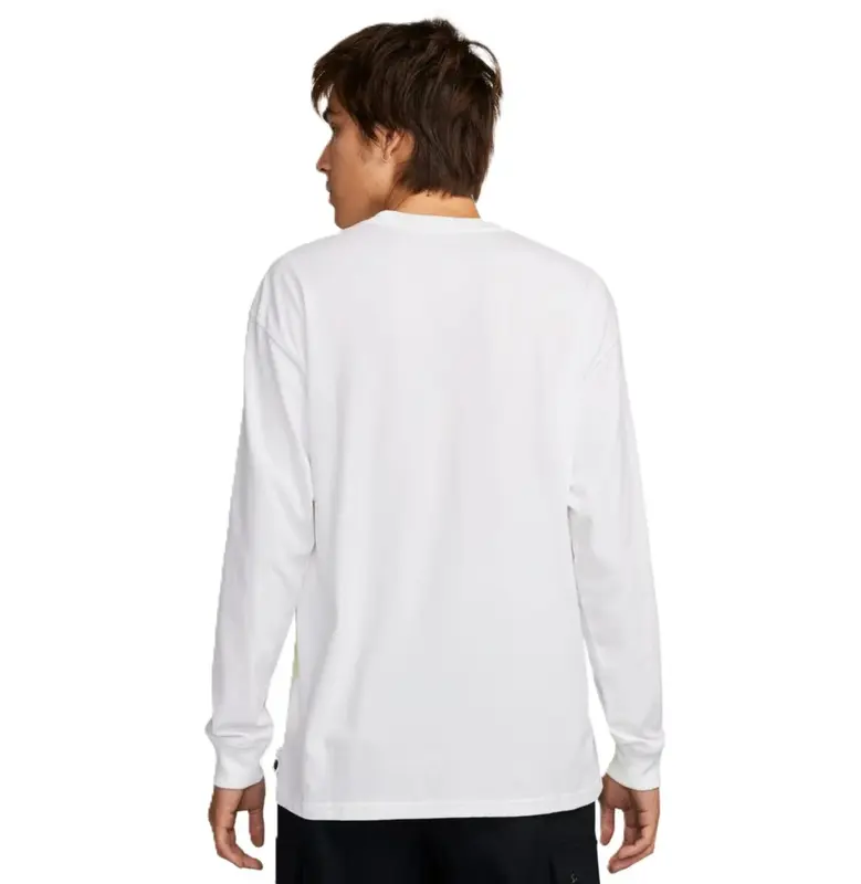 CAMISA NIKE SB MANGA LONGA OLIMPIADAS BRANCO