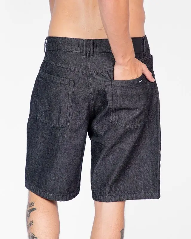 BERMUDA RIP CURL CLASSIC BLUE DENIM 8254-WASHED BLACK