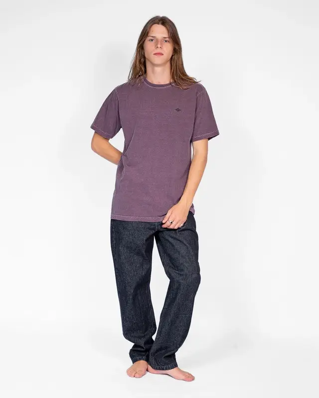 CAMISETA RIP CURL BLADE WASHED BIG 122-DEEP PLUM