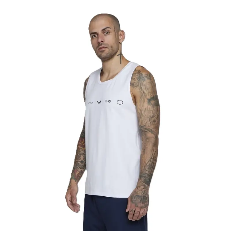 REGATA RVCA BRAND REFLECT BRANCO