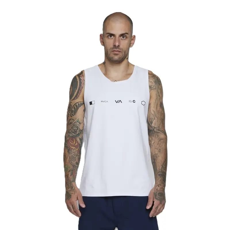 REGATA RVCA BRAND REFLECT BRANCO