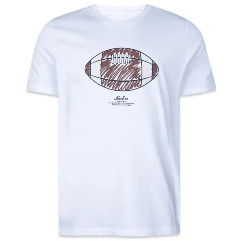 CAMISETA NEW ERA CORE BRANDED BRANCO