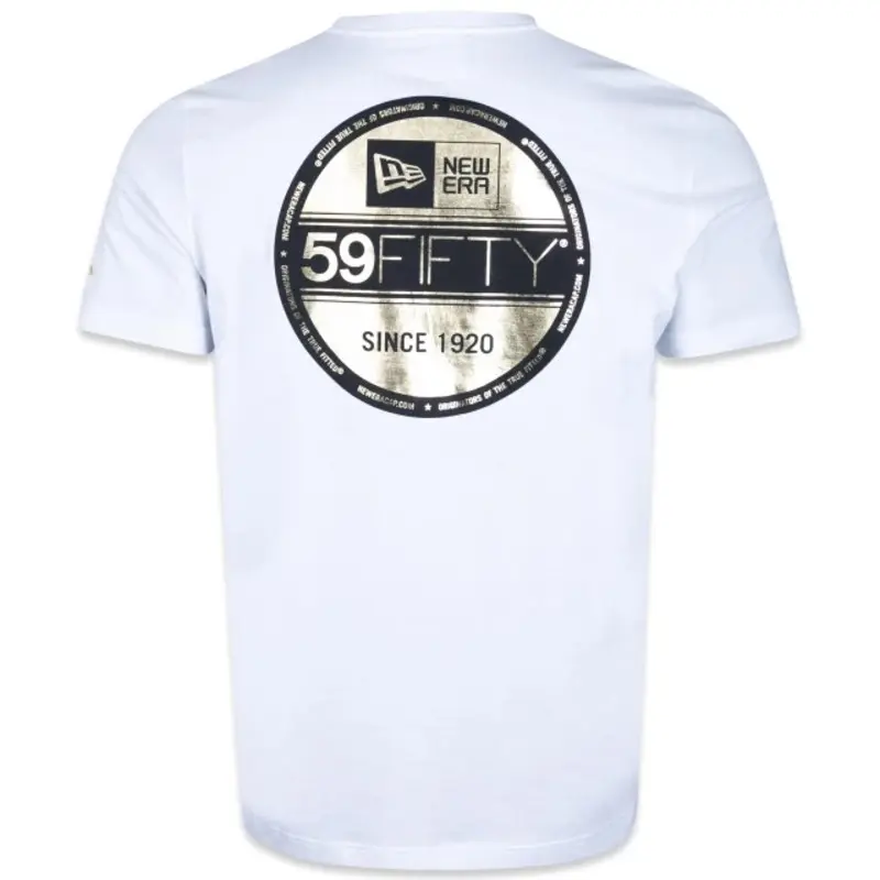 CAMISETA NEW ERA CORE BRANDED BRANCO