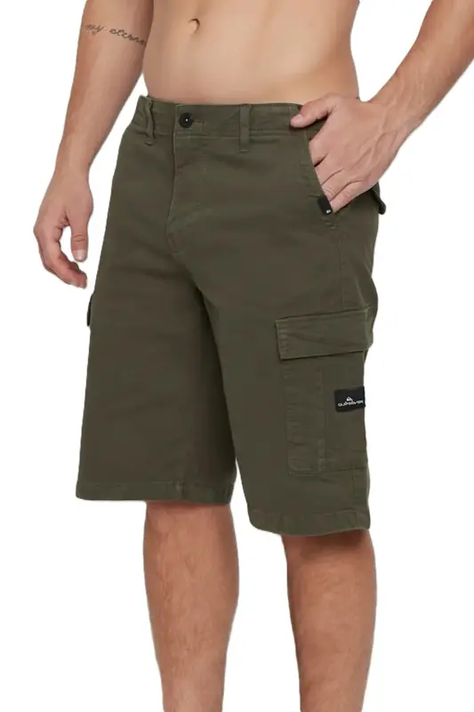 BERMUDA QUIKSILVER EVERYDAY CARGO VERDE MILITAR