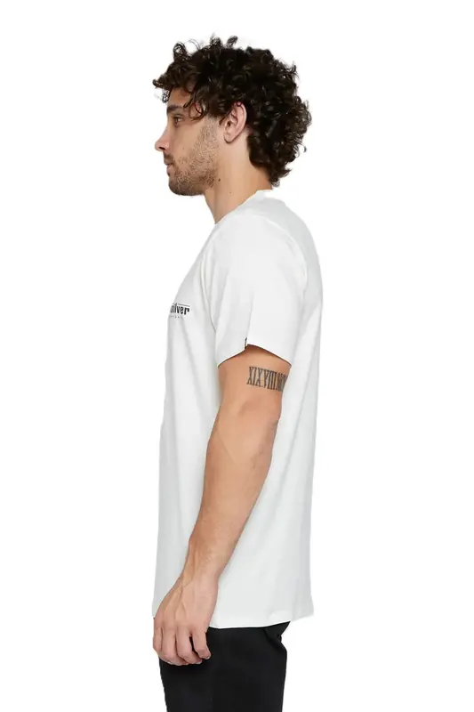 CAMISETA QUIKSILVER SPEED STRIPE SNOW WHITE