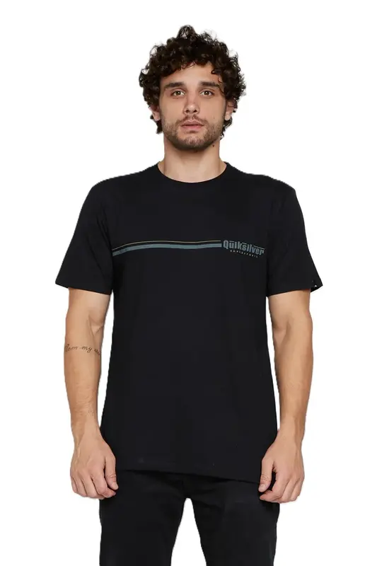 CAMISETA QUIKSILVER SPEED STRIPE SNOW WHITE