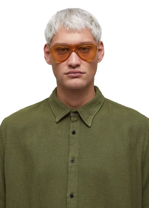 CAMISA OSLKEN CRUMPLE VERDE/OLIVA