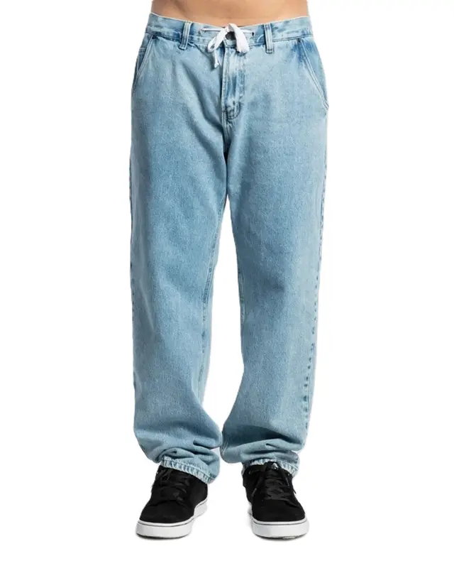 CALCA DC JEANS WORKER OVERSIZE AZUL CLARO