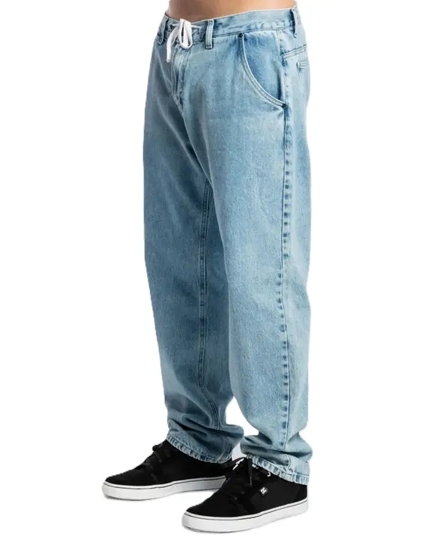 CALCA DC JEANS WORKER OVERSIZE AZUL CLARO