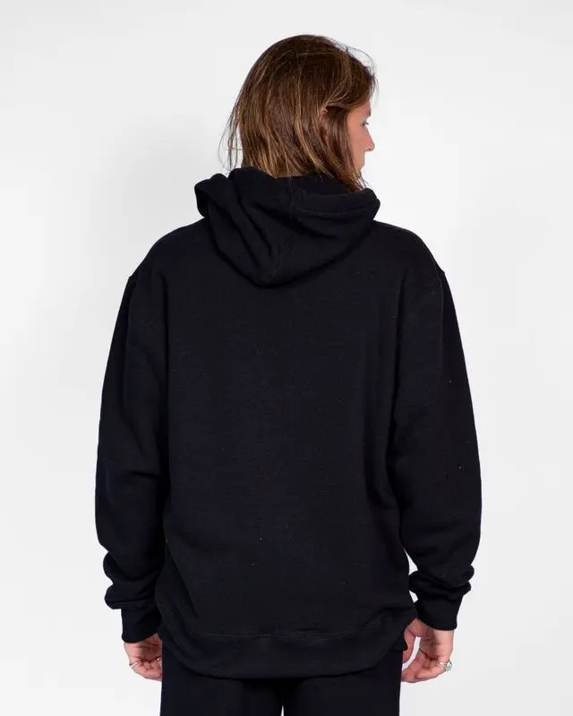 MOLETOM RIP CURL BRAND STACK HOOD BLACK