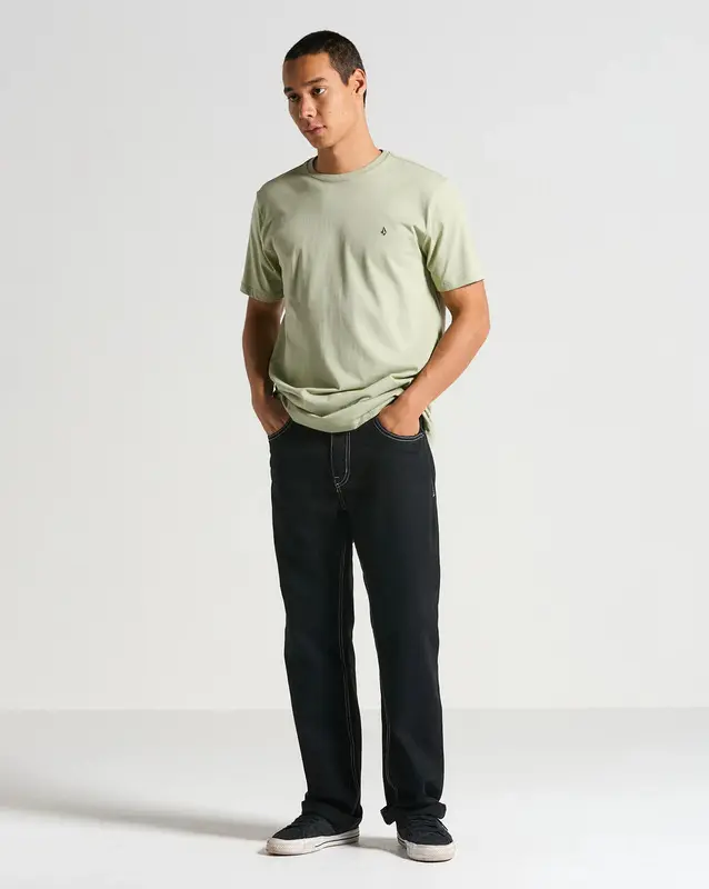 CAMISA VOLCOM STONE BLANKS VERDE MEDIO