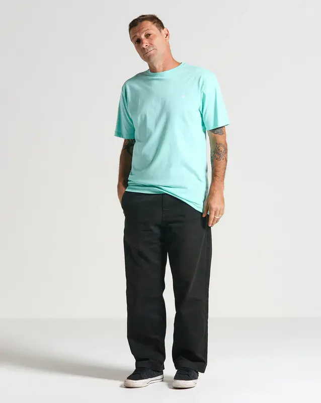 CAMISA VOLCOM STONE BLANKS VERDE CLARO