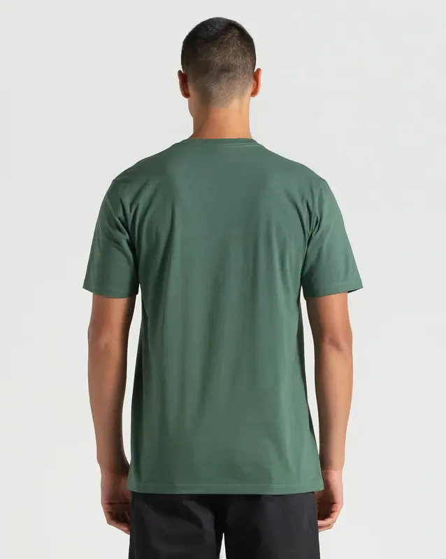 CAMISA VOLCOM STONE BLANKS VERDE ESCURO