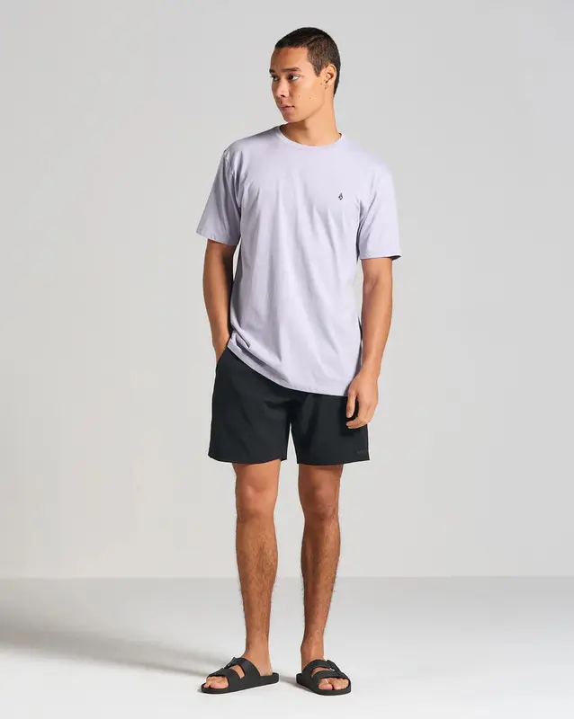 CAMISA VOLCOM STONE BLANKS ROXO CLARO