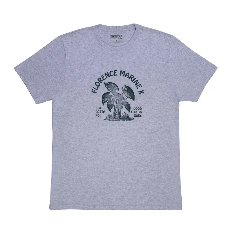 CAMISETA FLORENCE MANGA CURTA TAROT ROOTS MESCLA BRANCO