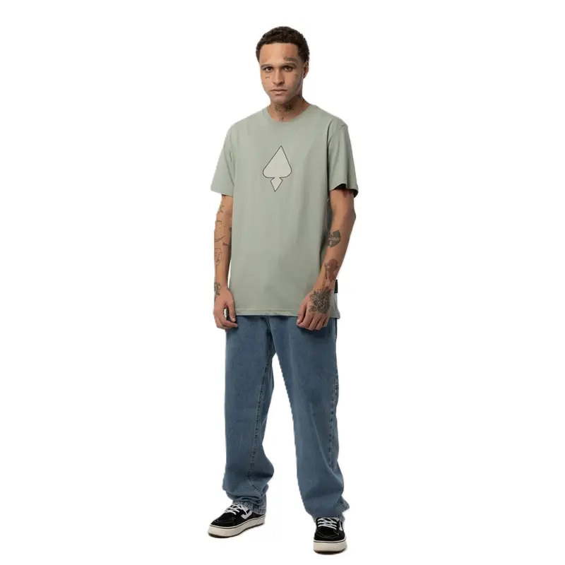 CAMISETA MCD REGULAR ESPADA ILUMINADA VERDE ALVORADA