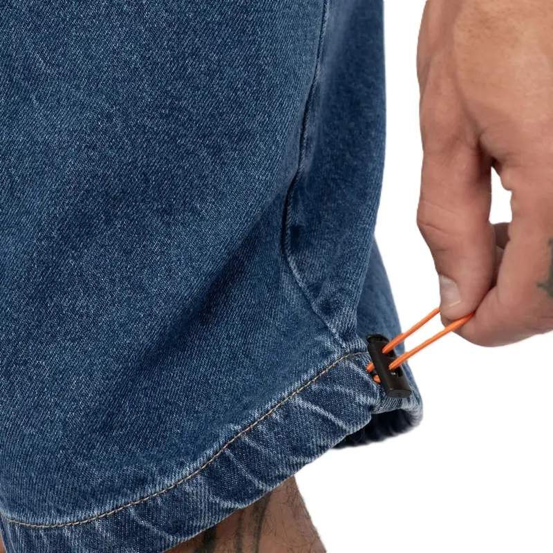 BERMUDA MCD WALK DENIM OVERLOOSE INDIGO