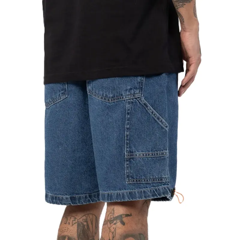 BERMUDA MCD WALK DENIM OVERLOOSE INDIGO