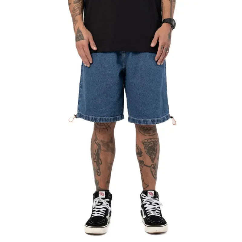 BERMUDA MCD WALK DENIM OVERLOOSE INDIGO