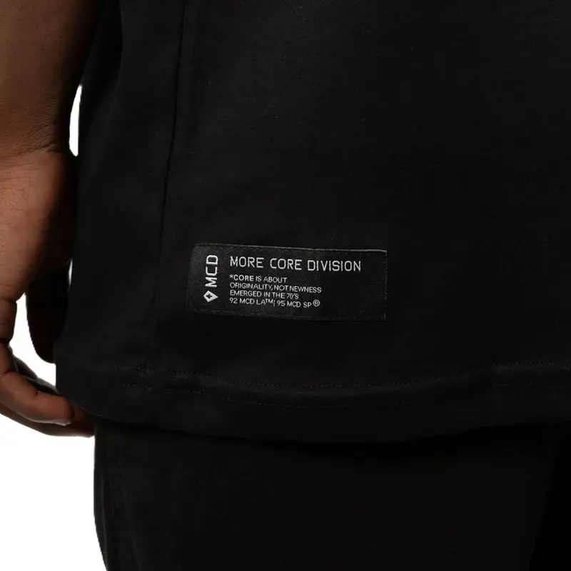 CAMISETA MCD BOX-FIT BAILON PRETO