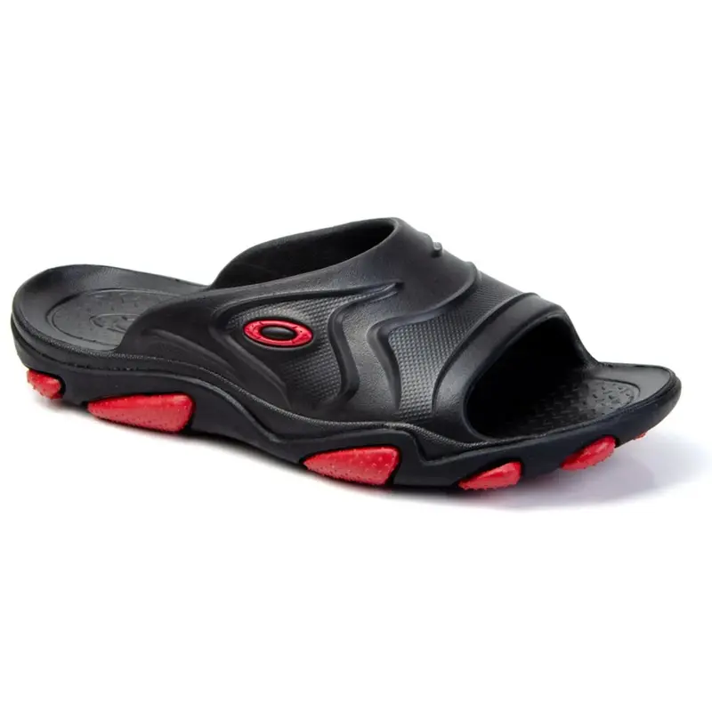 CHINELO OAKLEY TITAN SLIDE BLACK/RED
