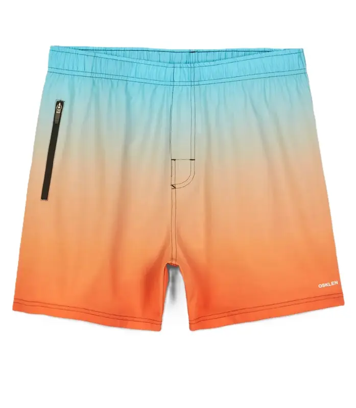 BERMUDA OSKLEN BEACH SHORT GRADIENTE PRO AZUL/LARANJA