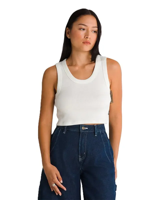 REGATA VANS DREW RIB TANK WHITE