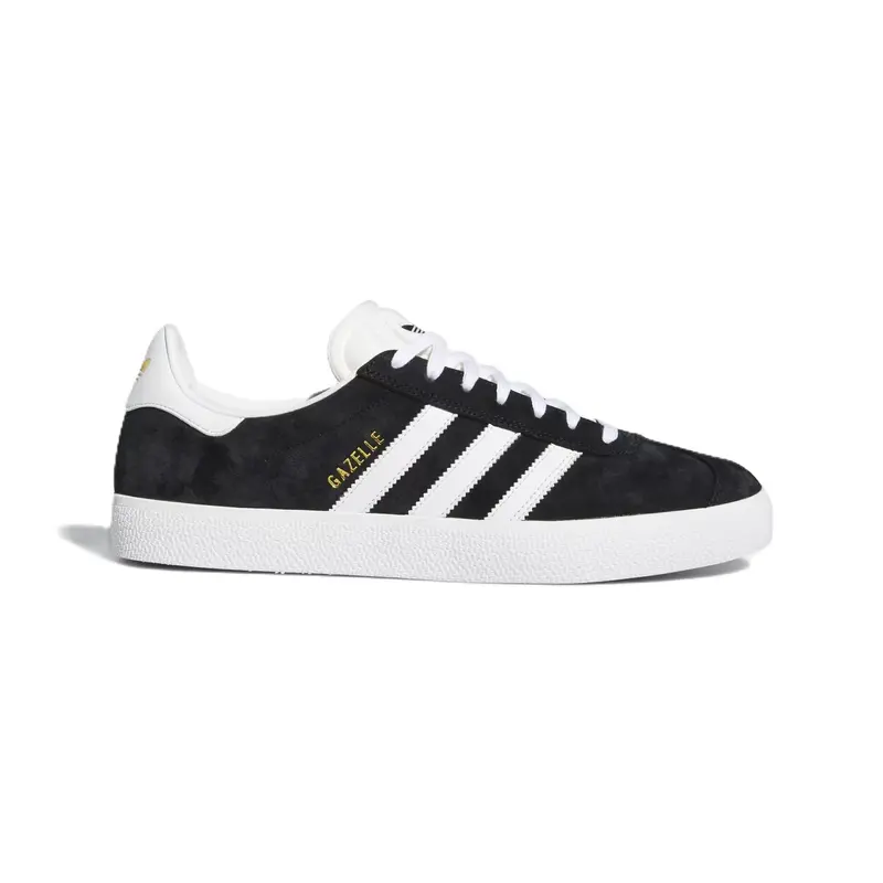TENIS ADIDAS GAZELLE ADV CORE BLACK/FTWR WHITE/GOLD MET