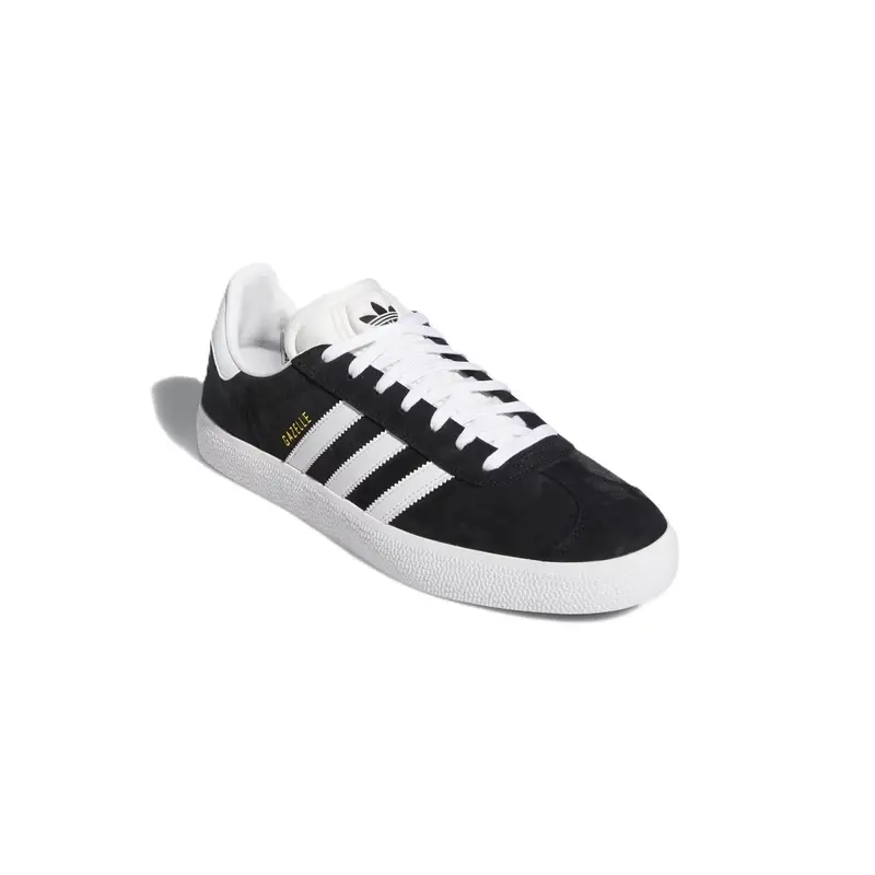 TENIS ADIDAS GAZELLE ADV CORE BLACK/FTWR WHITE/GOLD MET