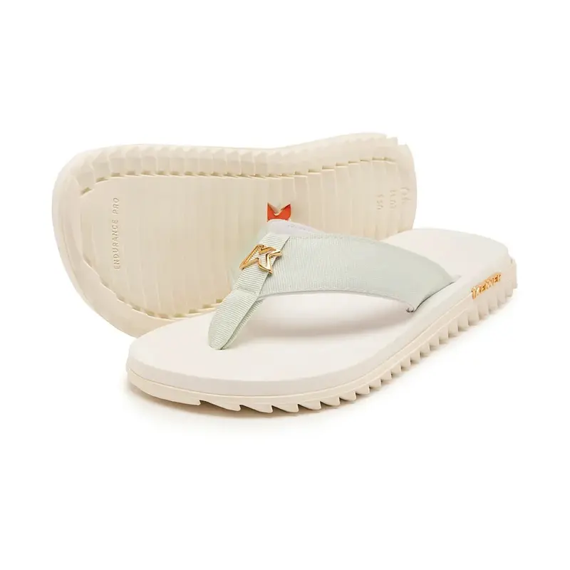SANDALIA KENNER KIVAH NYLON BRANCO/NEVOA