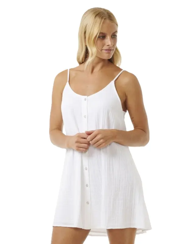 VESTIDO RIP CURL PREMIUM SURF COVER UP 1000-WHITE