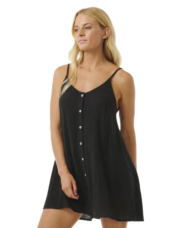 VESTIDO RIP CURL PREMIUM SURF COVER UP 0090-BLACK