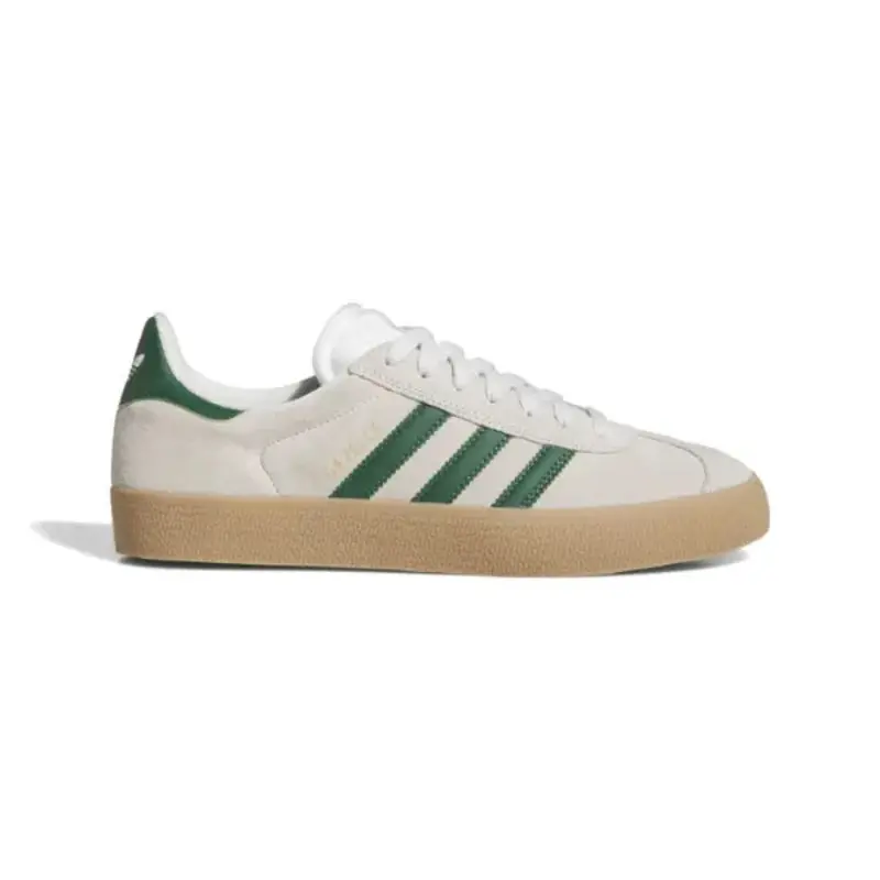 TENIS ADIDAS GAZELLE ADV CRYSTAL WHITE/CRYSTAL WHITE/GU