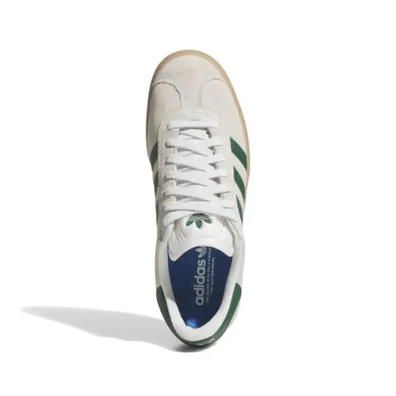 TENIS ADIDAS GAZELLE ADV CRYSTAL WHITE/CRYSTAL WHITE/GU