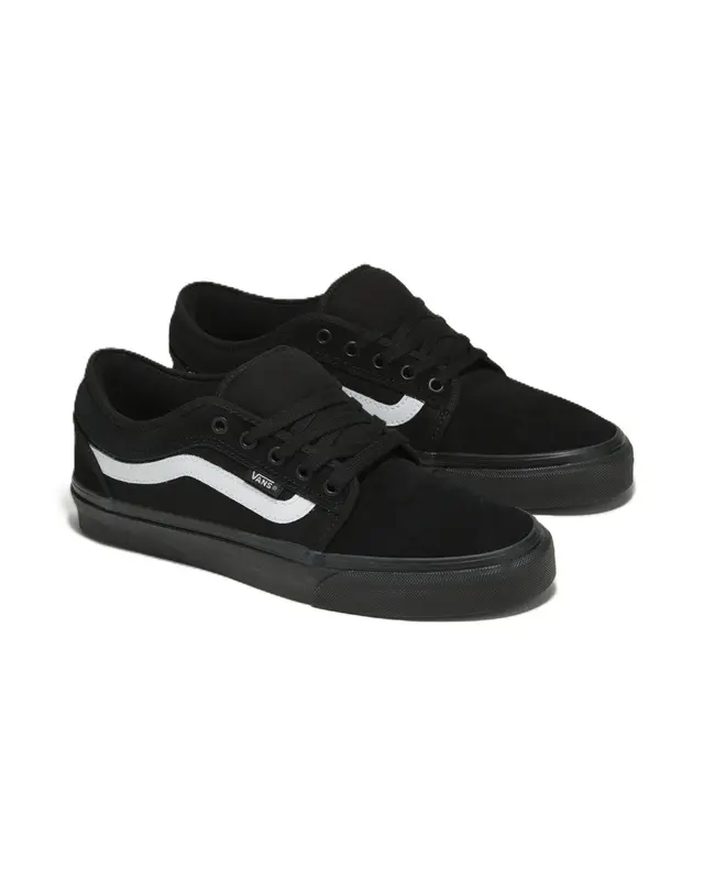 TENIS VANS CHUKKA LOW SIDESTRIPE BLACK/BLACK/WHITE