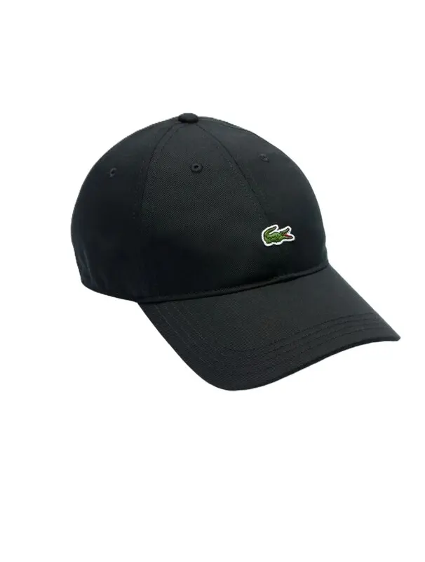 BONE DE GABARDINE LACOSTE PRETO