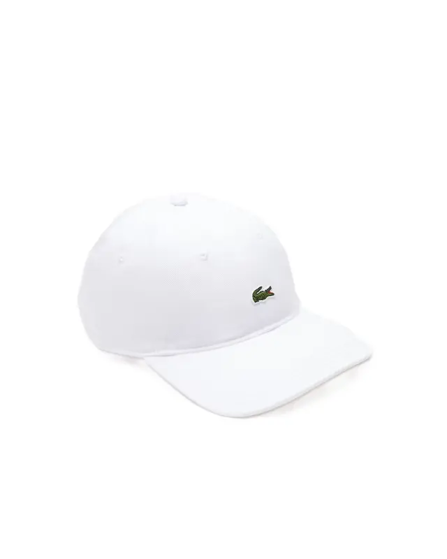 BONE DE GABARDINE LACOSTE BRANCO